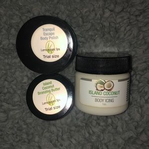 Lemongrass Spa Trial Size Set